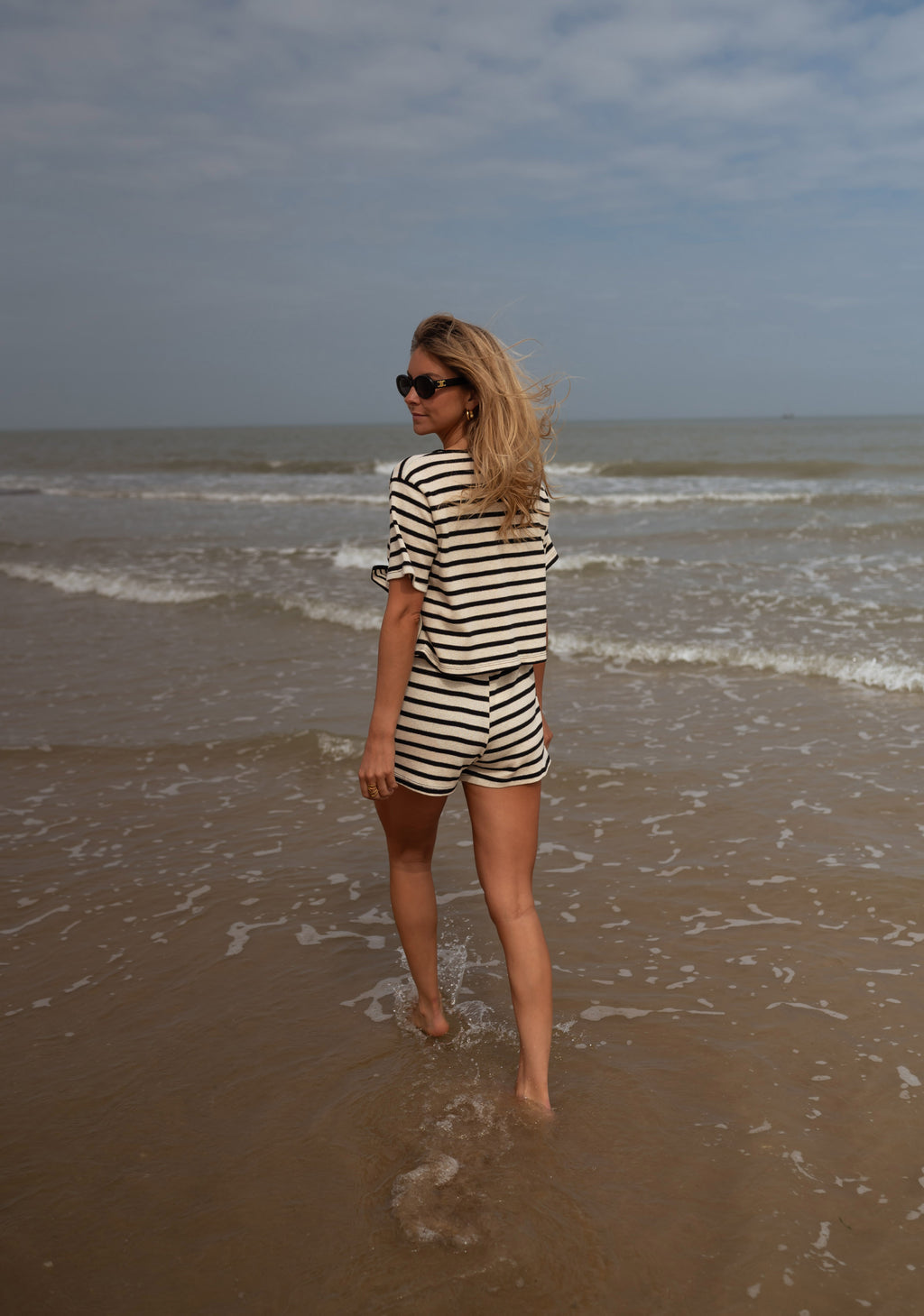 Paloma blouse - with lines