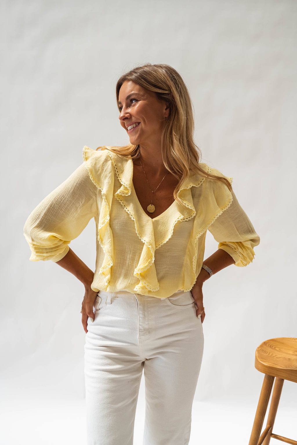 Blouse Sophie - jaune