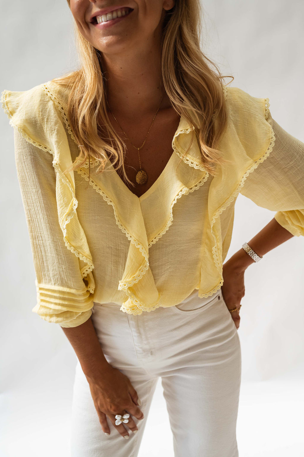 Blouse Sophie - jaune