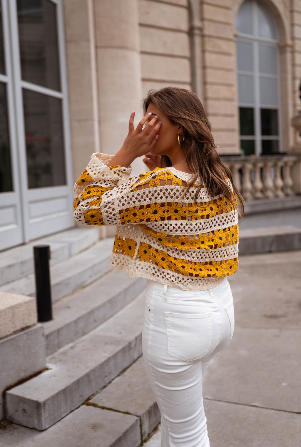 Blouse Taylor - en crochet