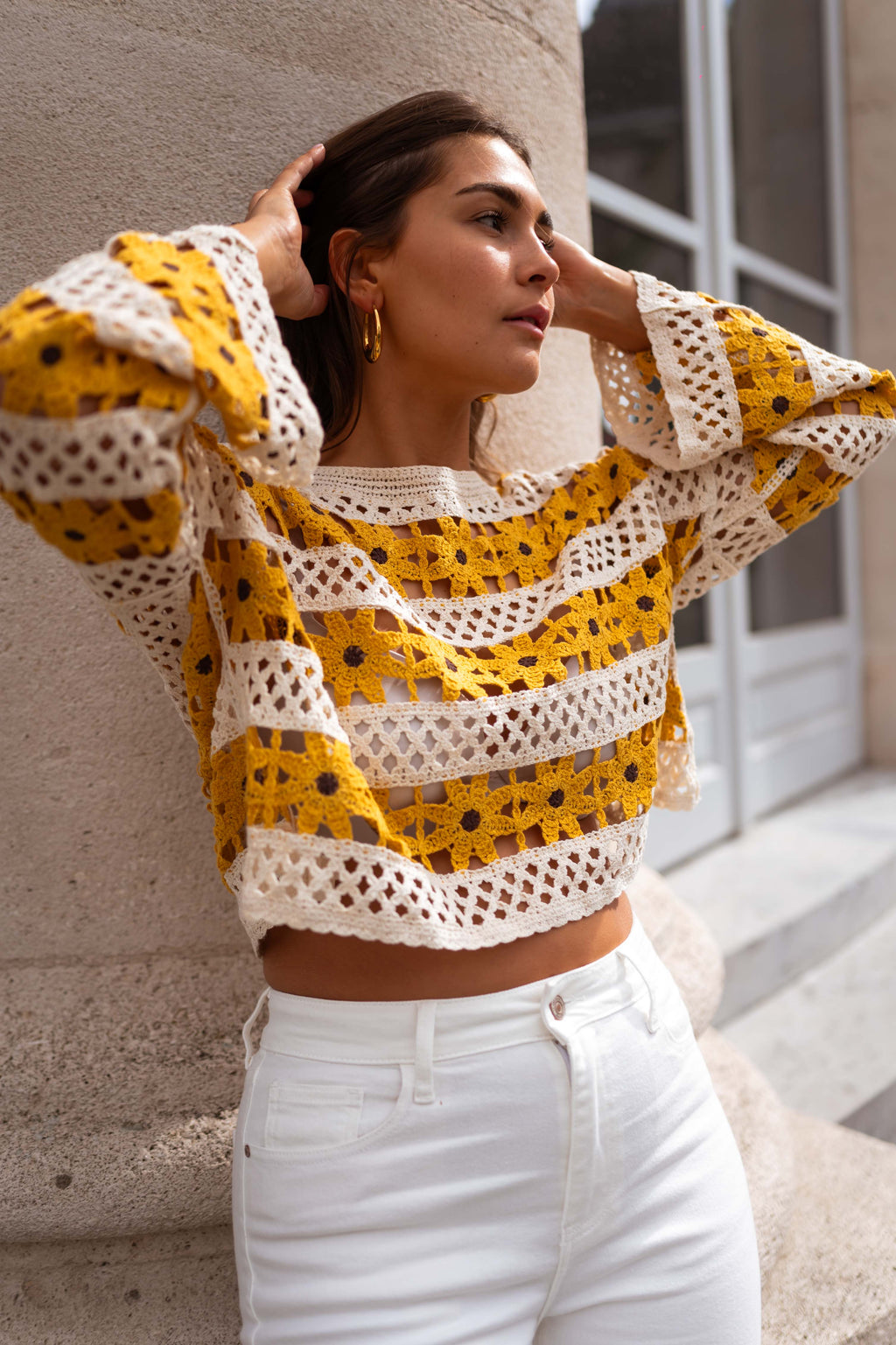 Taylor blouse - crochet