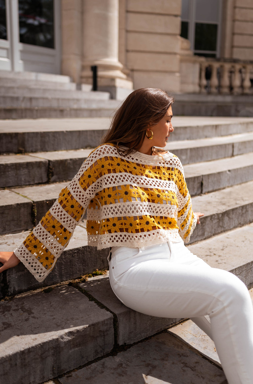 Taylor blouse - crochet