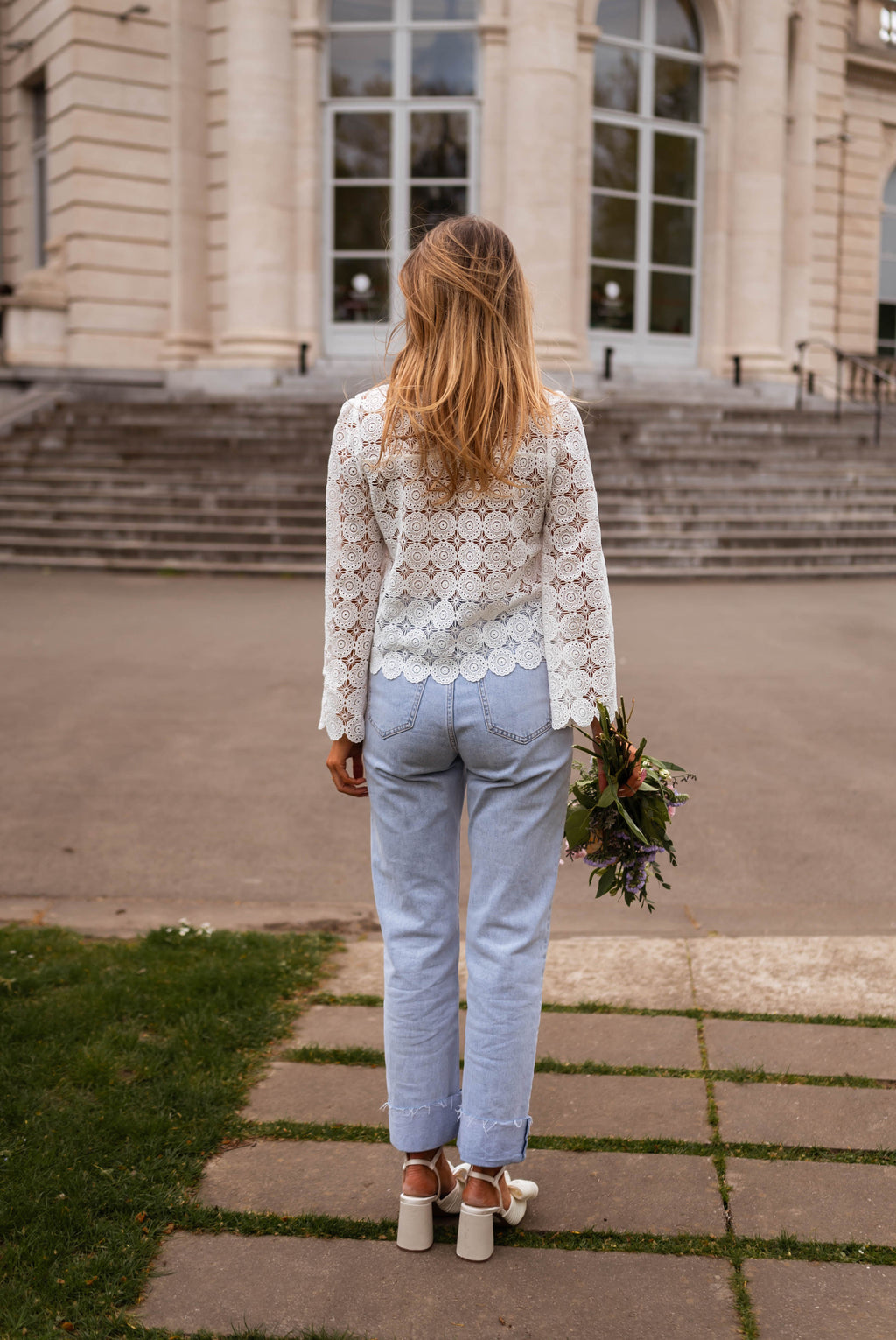 Blouse Zia - écrue