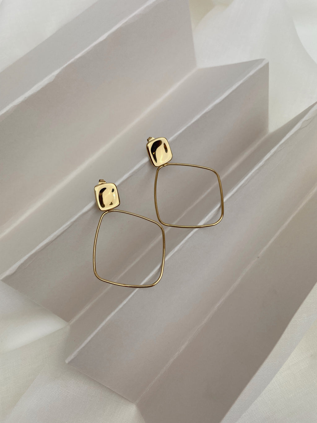 Boucles d’oreilles Saba - dorées