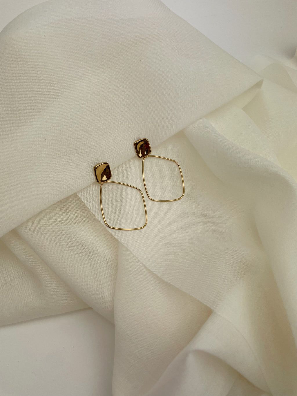 Boucles d’oreilles Saba - dorées