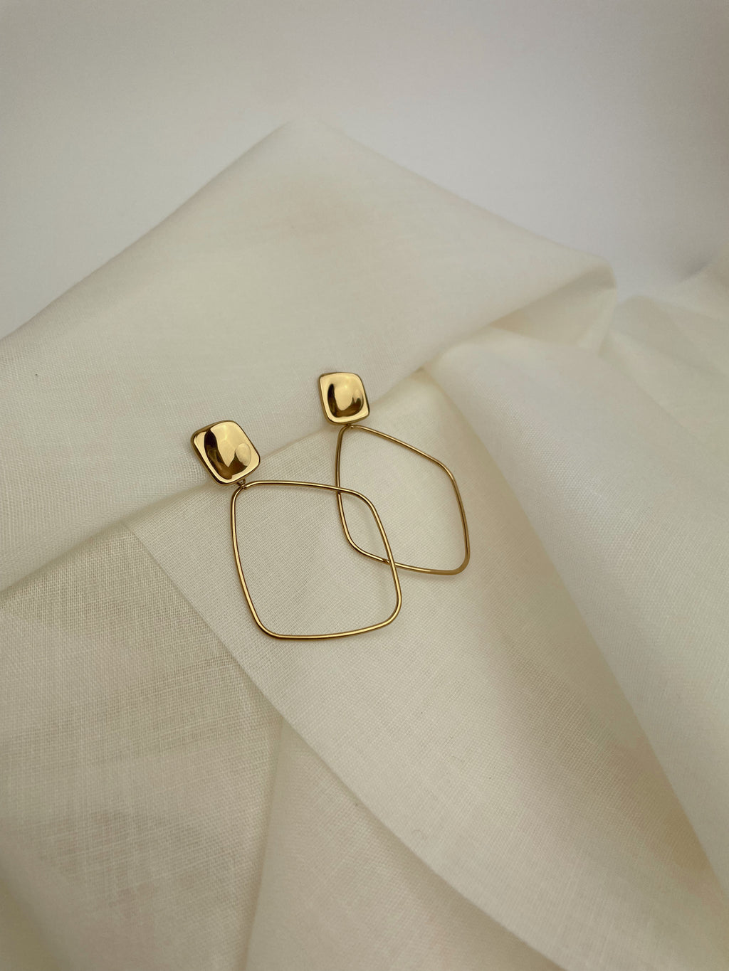 Boucles d’oreilles Saba - dorées