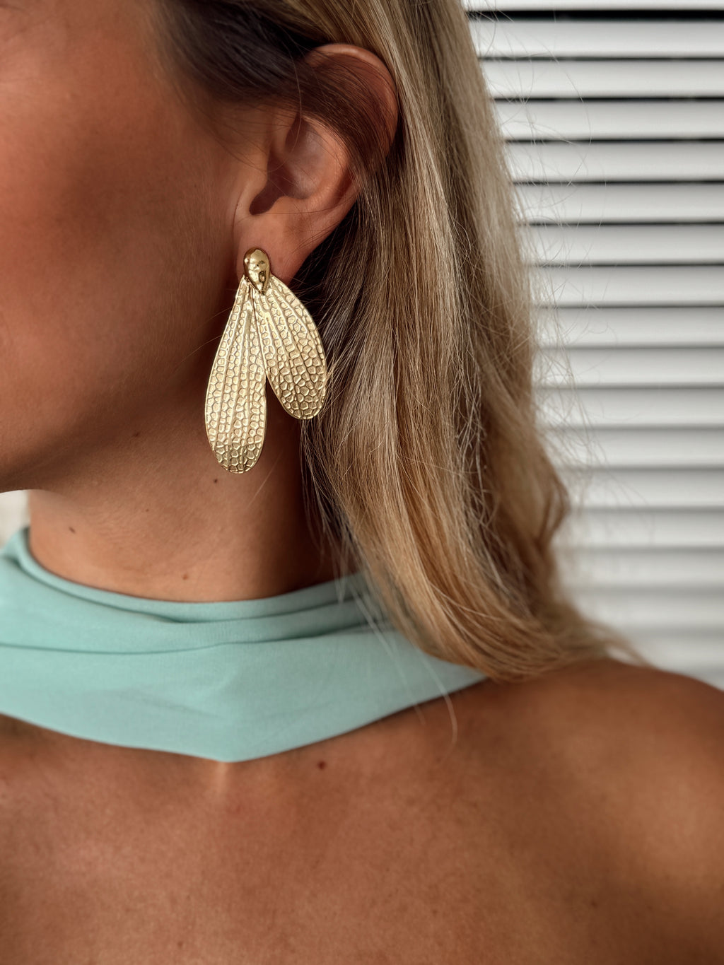 Boucles d’oreilles Hymo - dorées