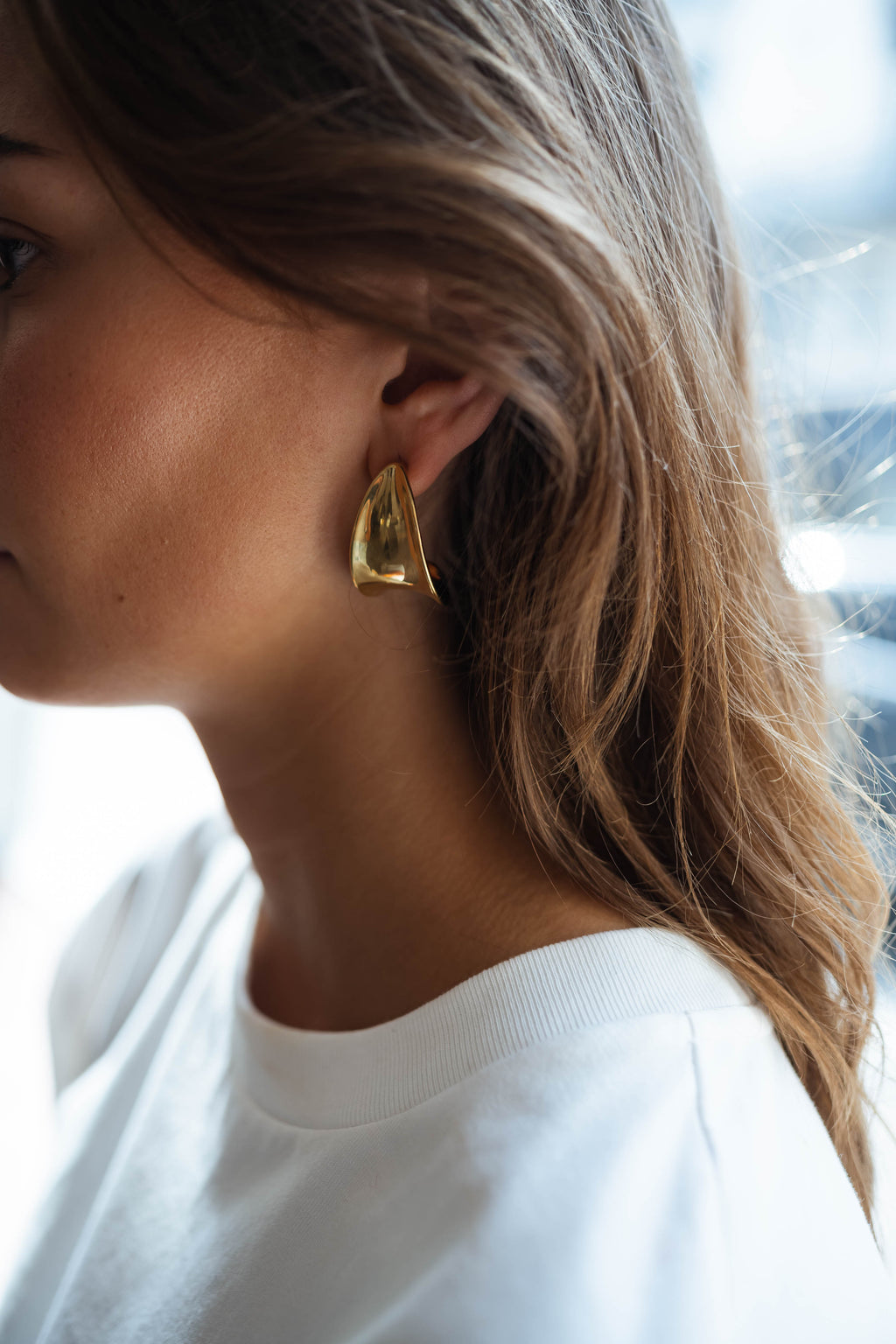Boucles d’oreilles Toby - dorées