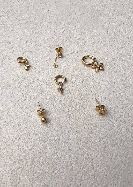 Abelia earrings - Golden