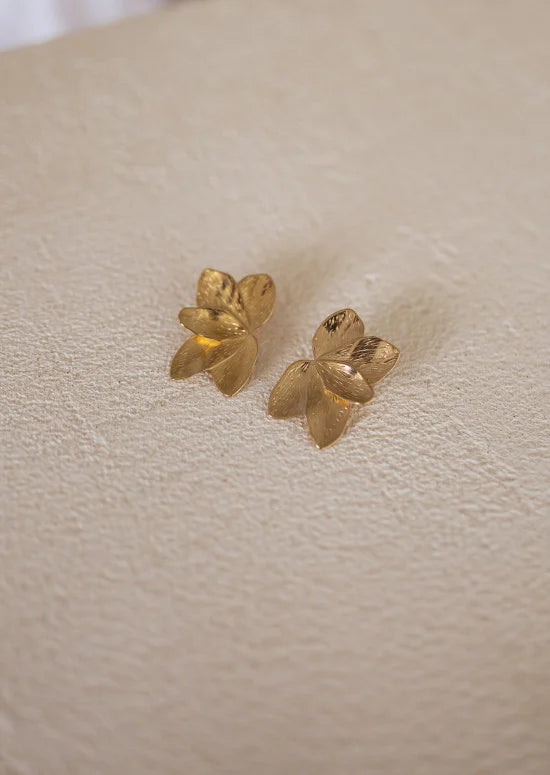 Enza earrings - Golden