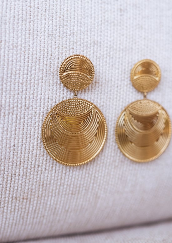 Gory earrings - Golden