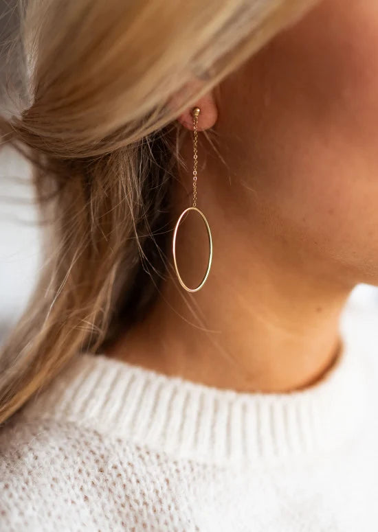 Jura earrings - Golden