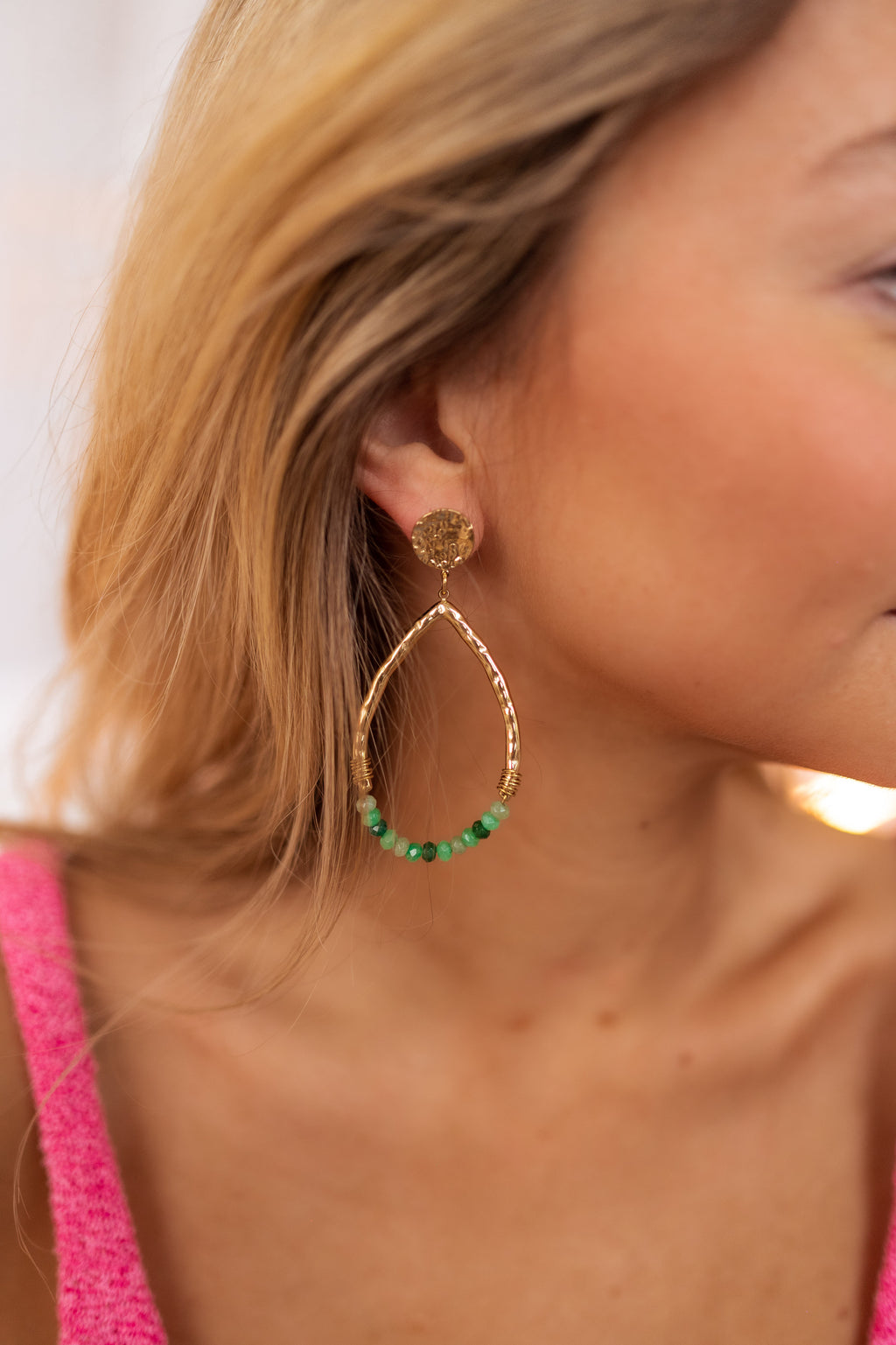 Earrings Klaro - Golden
