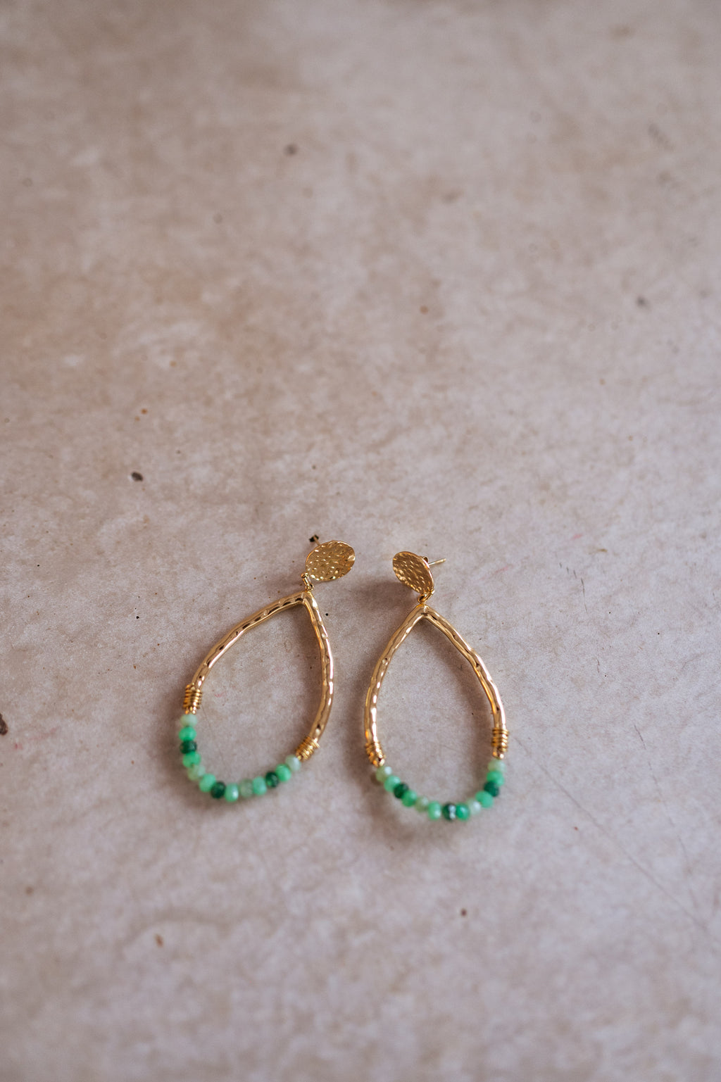 Earrings Klaro - Golden