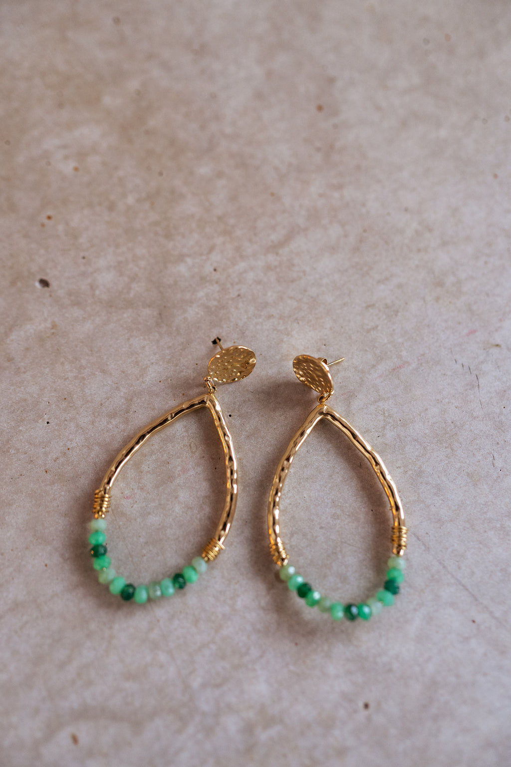 Earrings Klaro - Golden