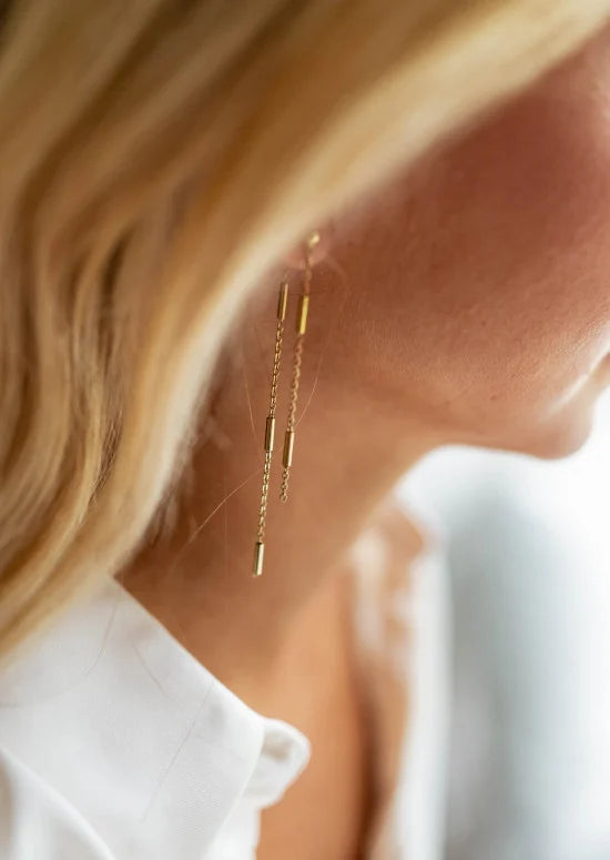 Laryta earrings - Golden