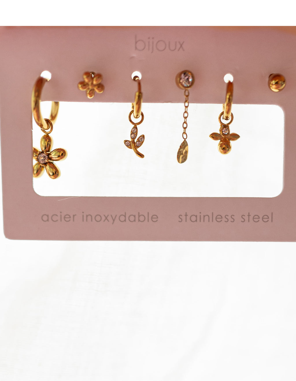 Abelia earrings - Golden