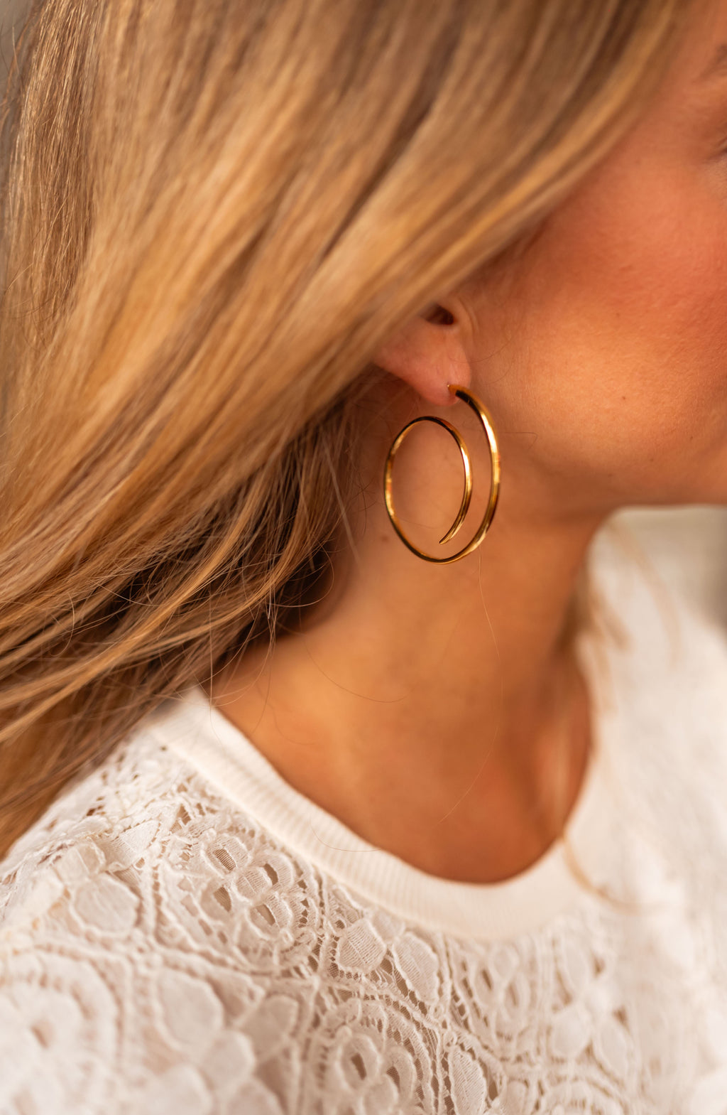 Glenn earrings - golden