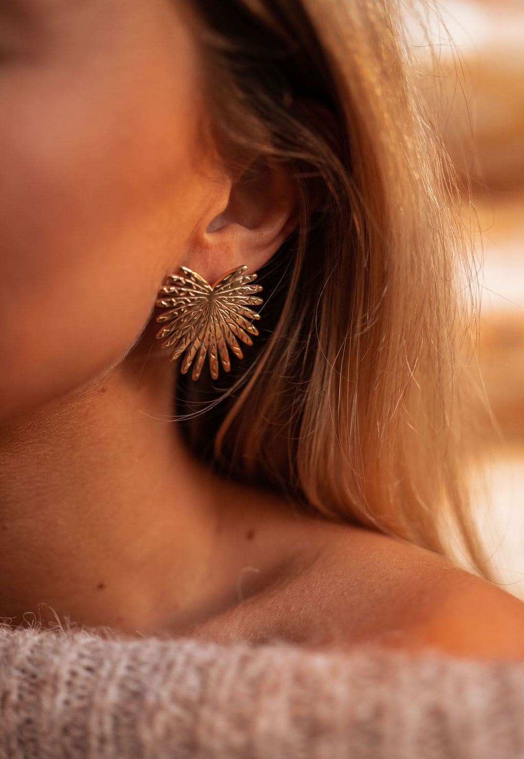 Levy earrings - Golden