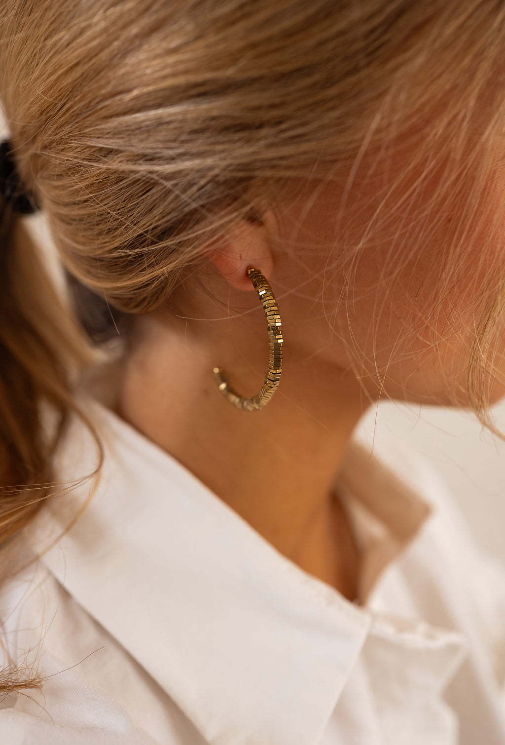 Meloé earrings - golden