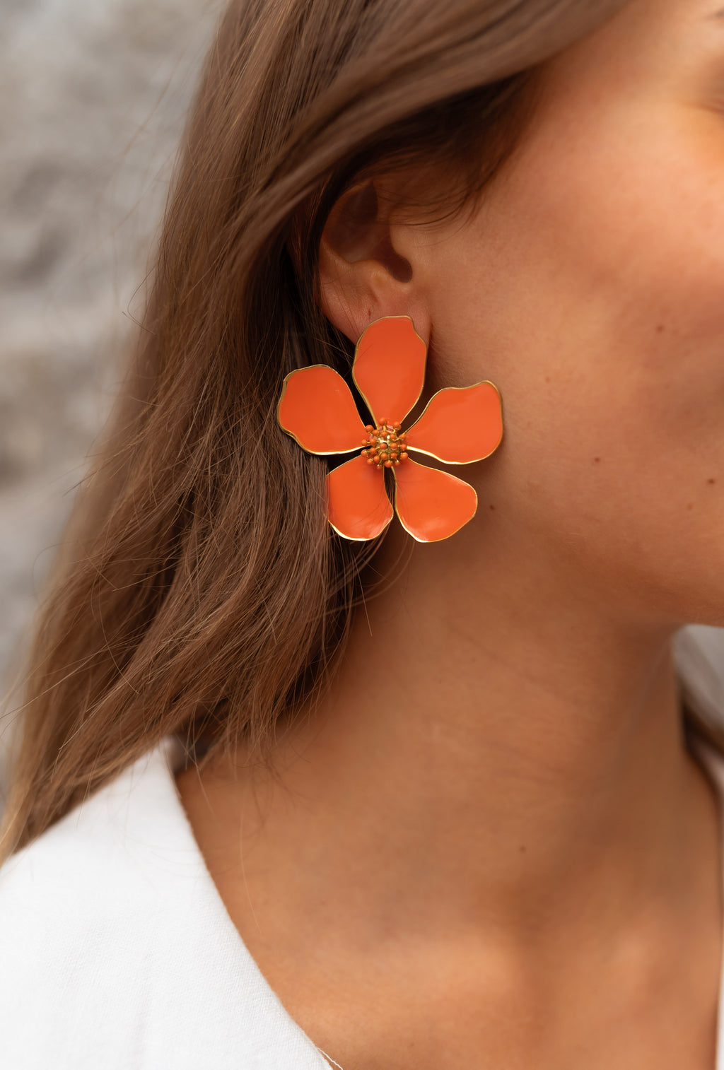 Myrla earrings - golden