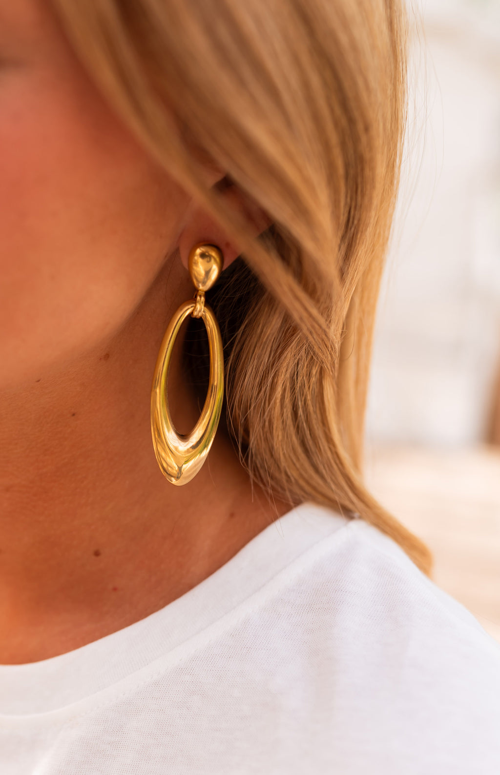 Pietro earrings - golden