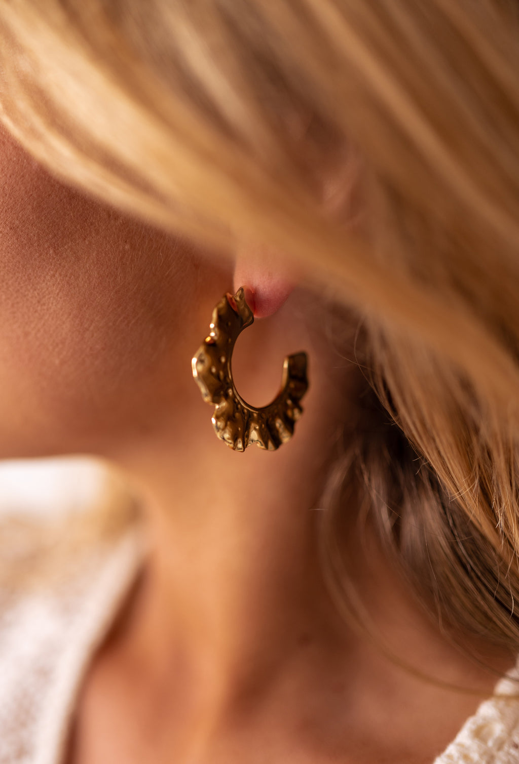 Boucles d’oreilles Siloa - dorées