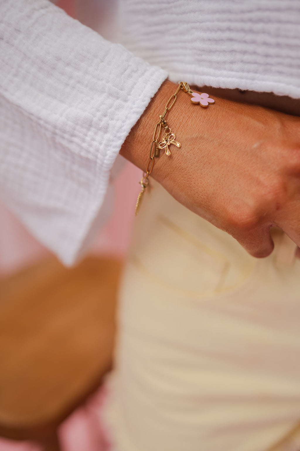 Bracelet Abey - doré