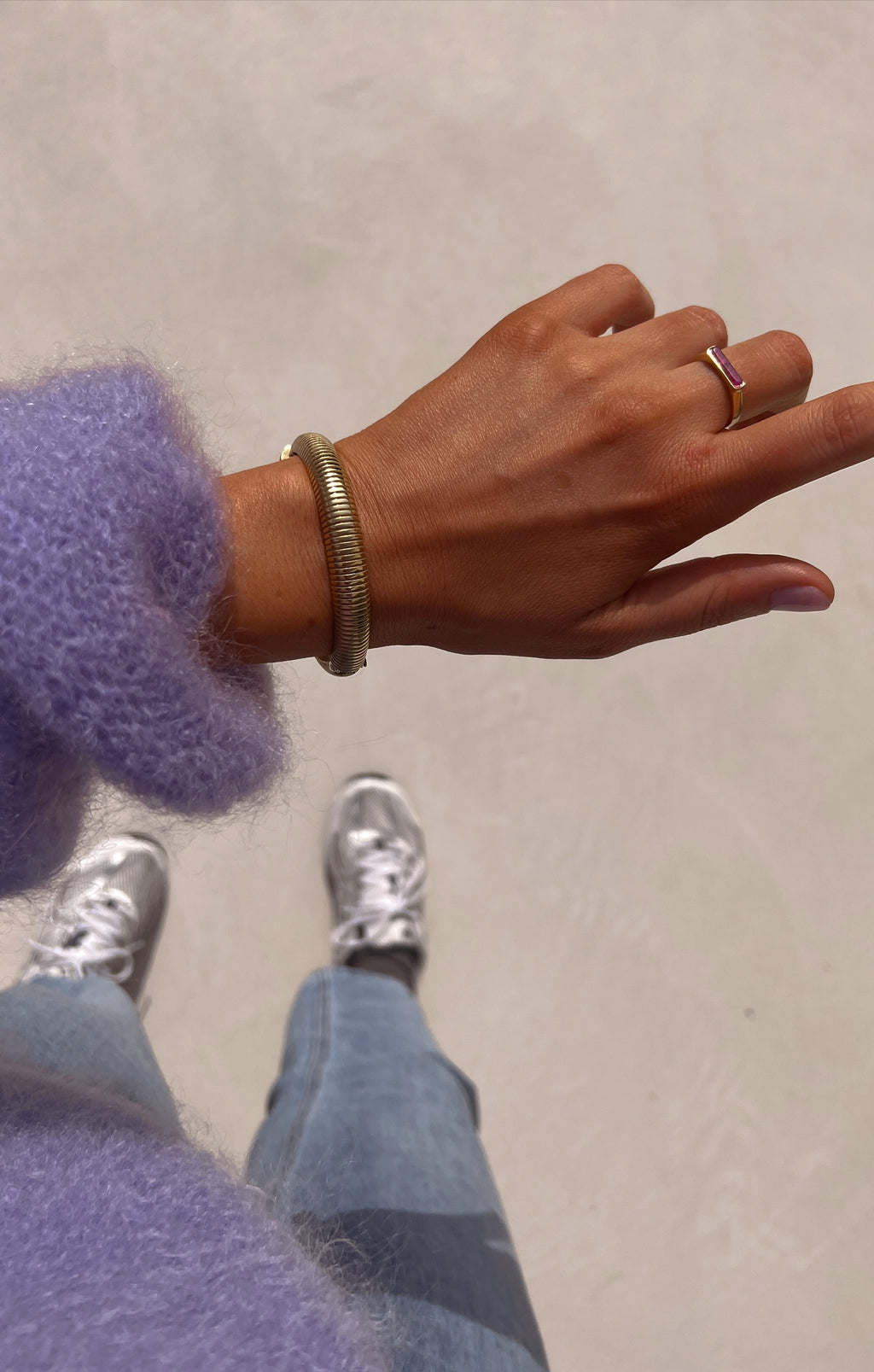 Jafa bracelet - Golden