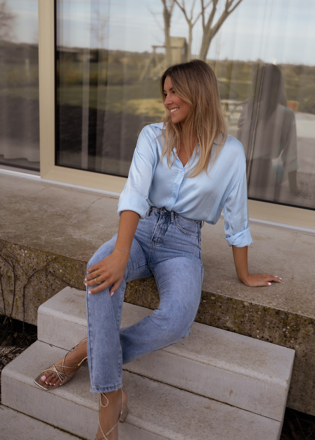 Chemise Britte - bleu clair