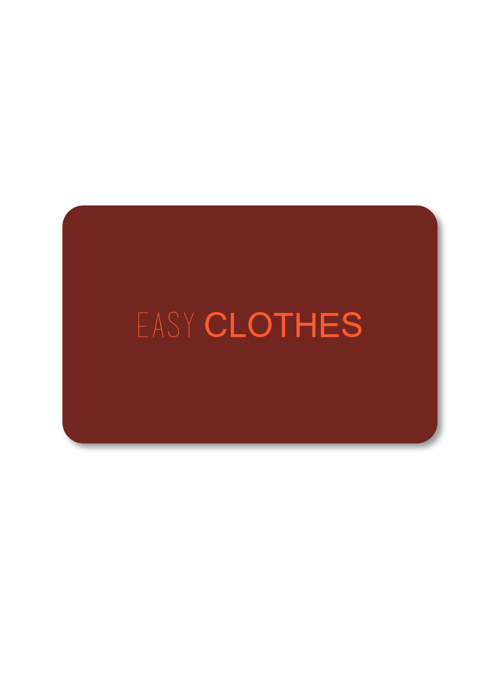 Gift card - Digital