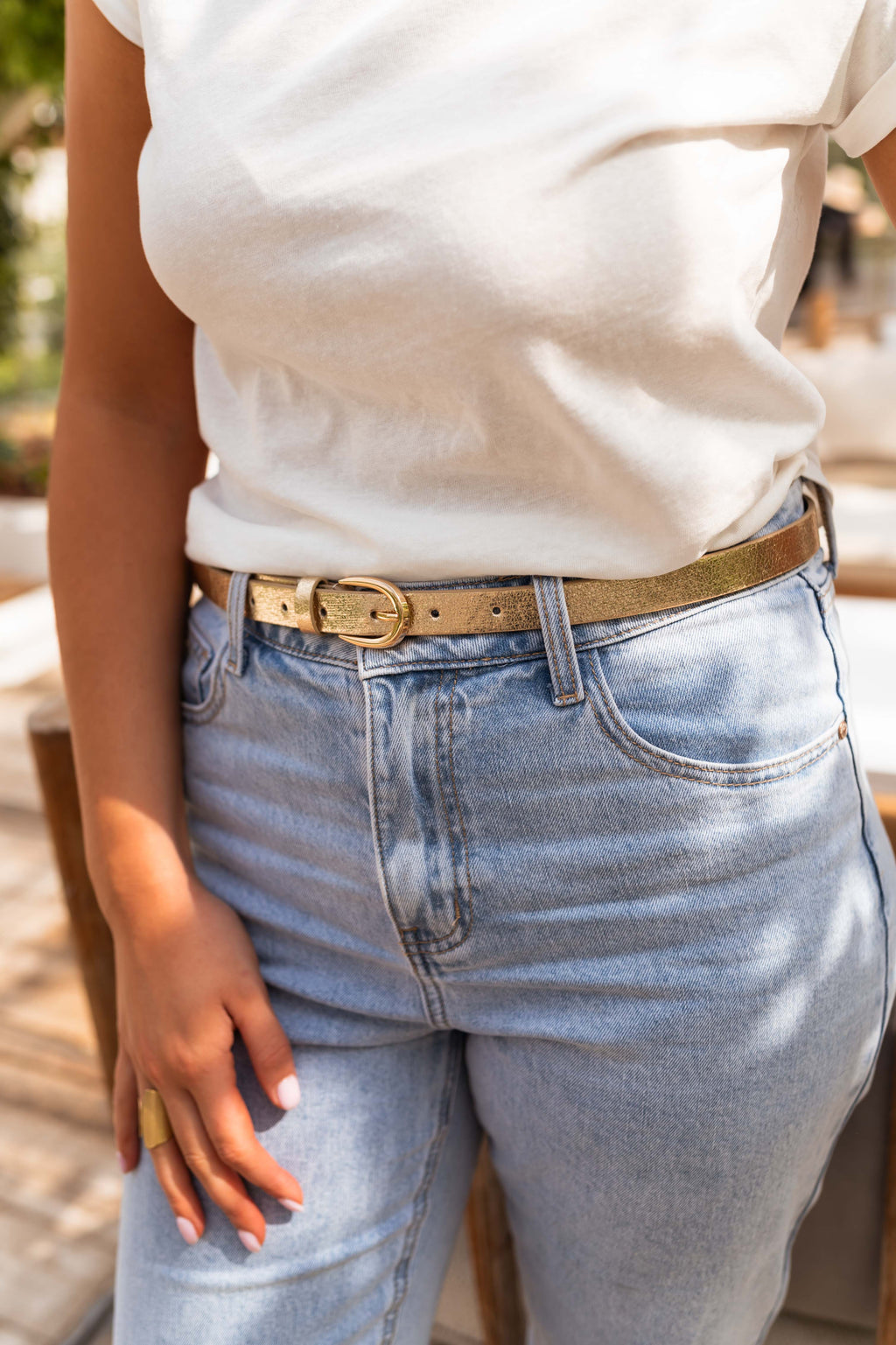 Dannya belt - golden