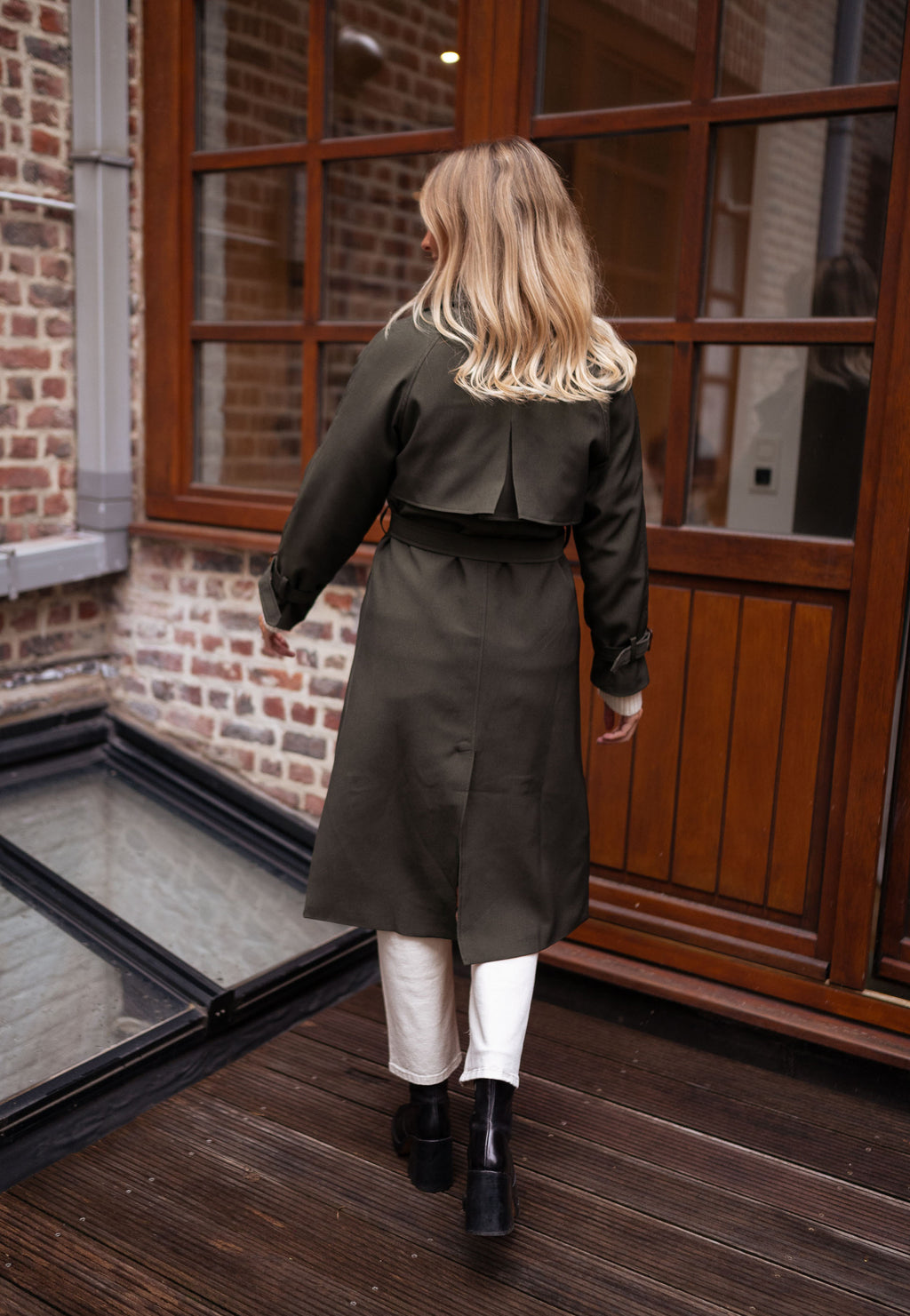 Trench Charline - green