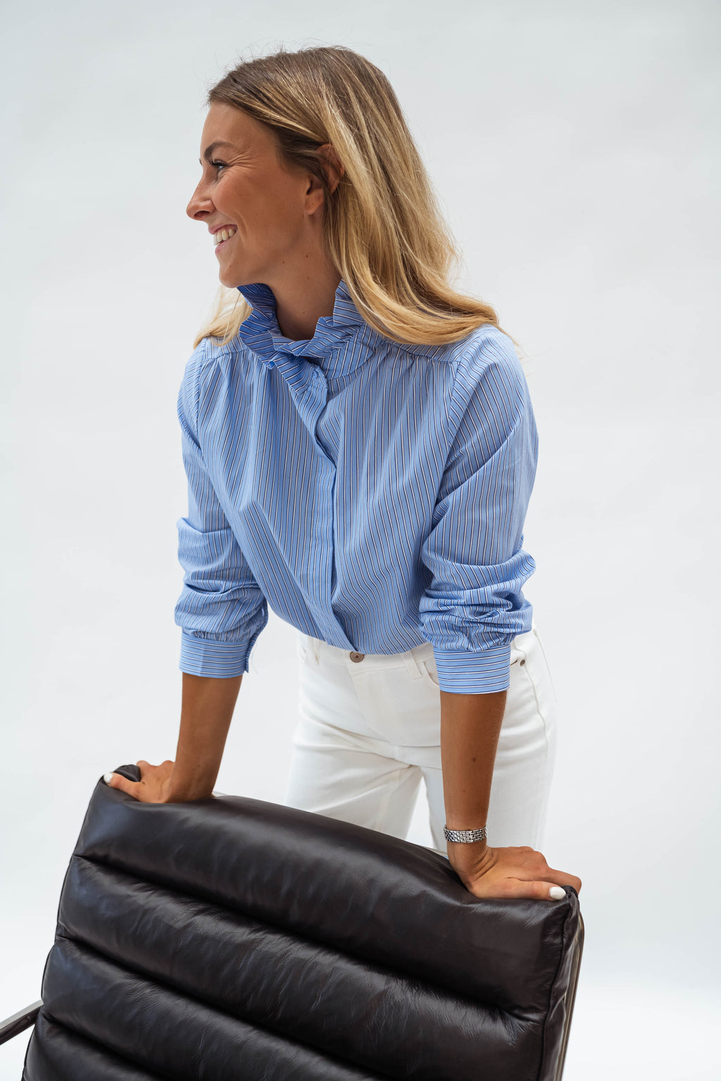 Chemise Claudine - bleue