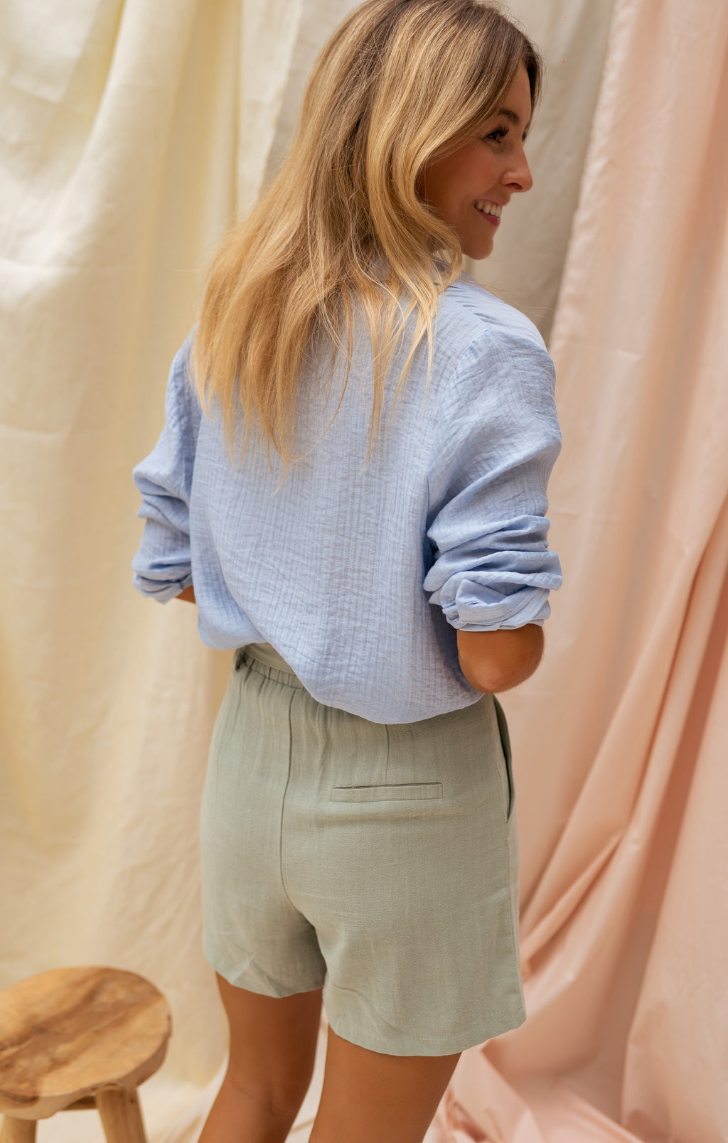 Chemise Dalo - bleue