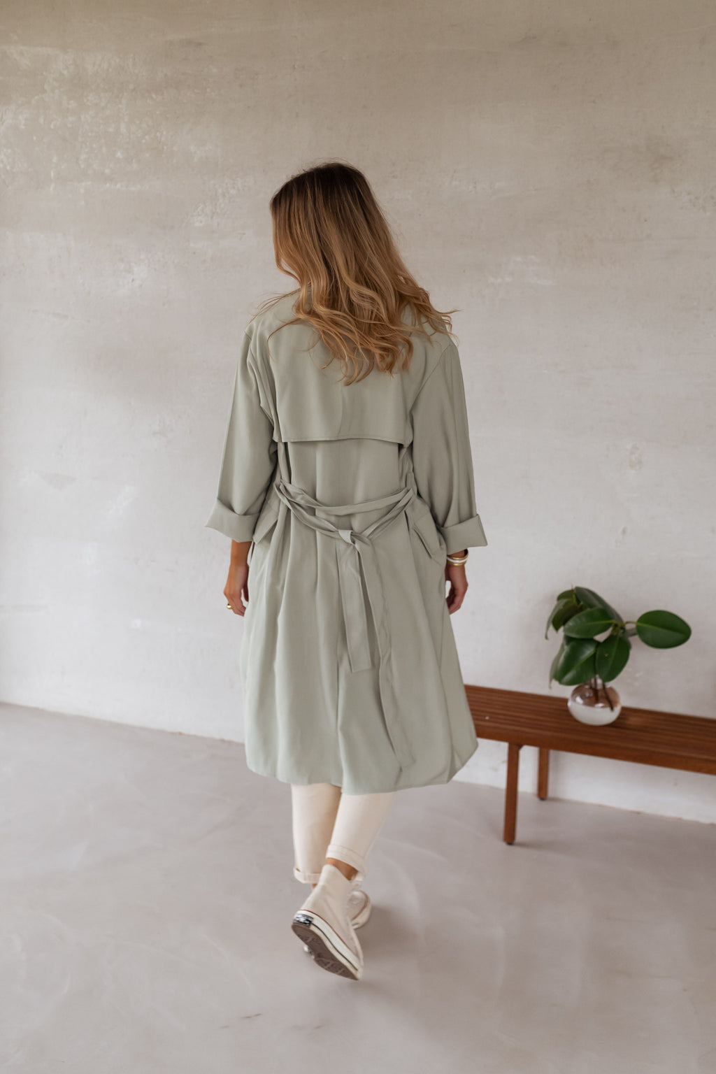 Trench Chris - seagreen