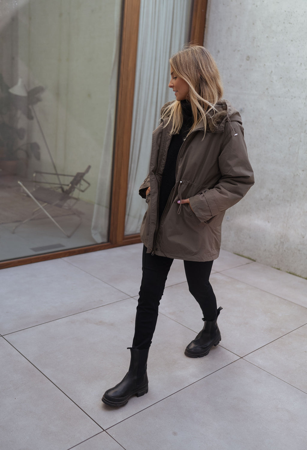 Coat Clovis - Khaki