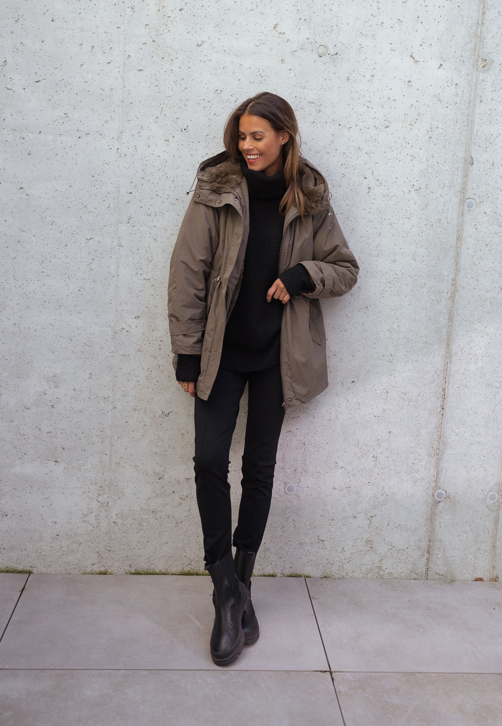 Coat Clovis - Khaki