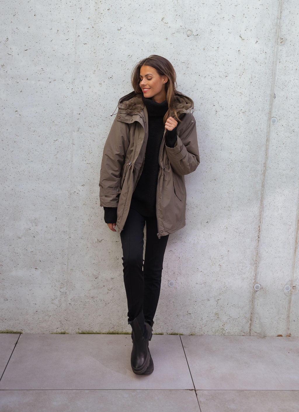 Coat Clovis - Khaki