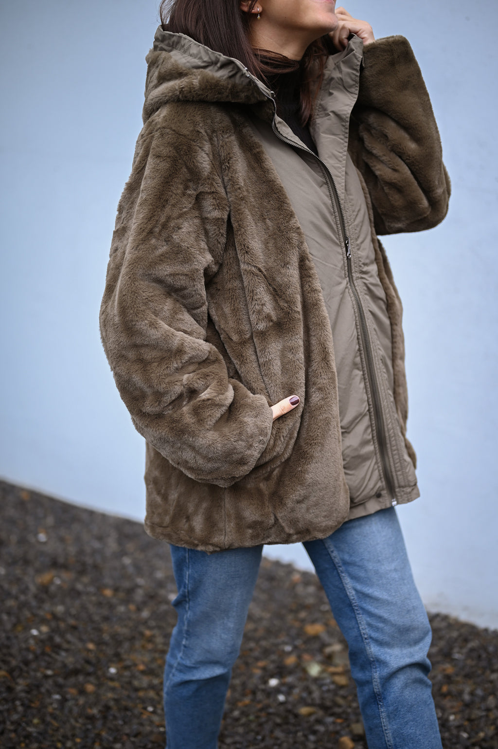 Coat Clovis - Khaki