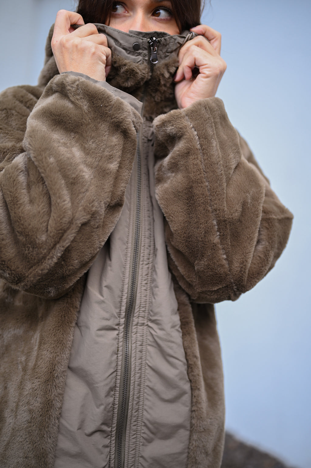 Coat Clovis - Khaki