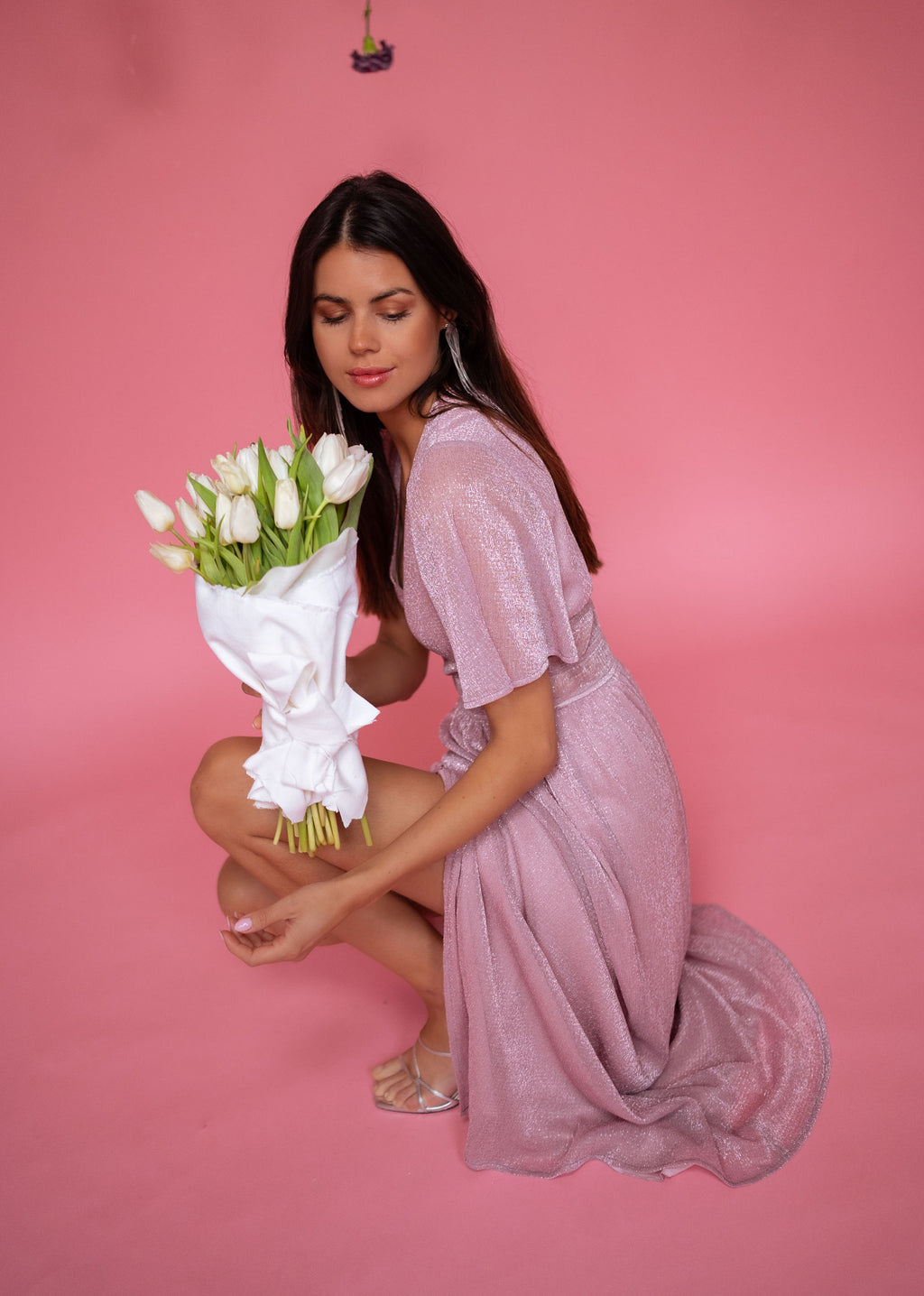 Robe Coline CREATION - rose