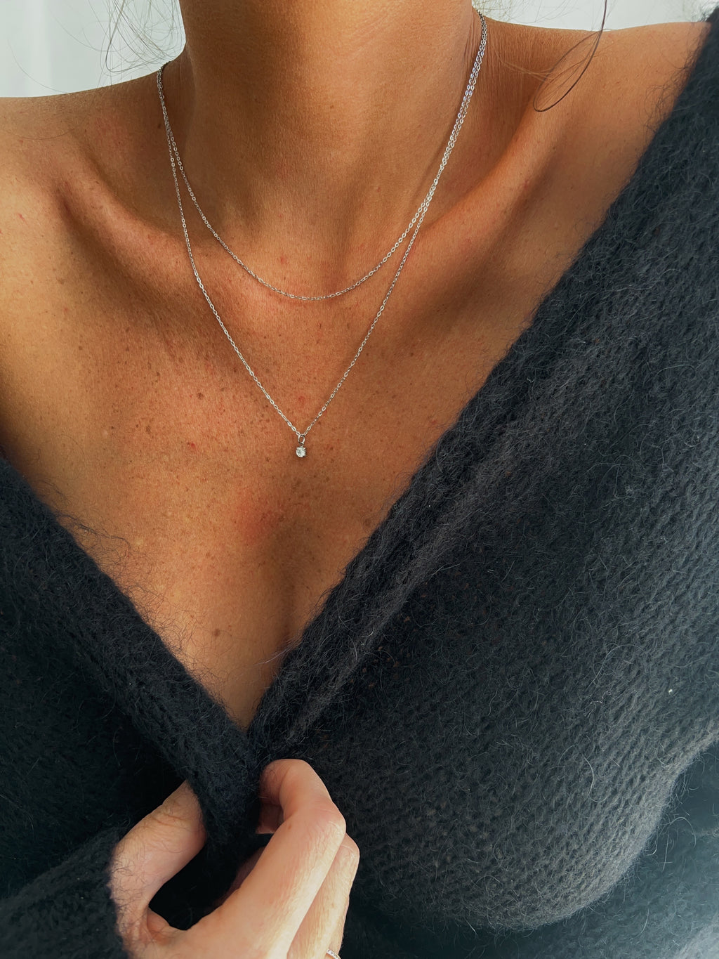 Collier Atef - argenté