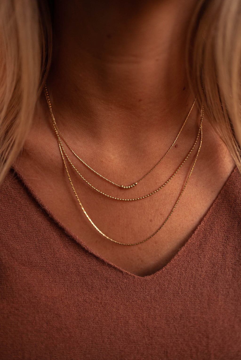 Enoha necklace - Golden