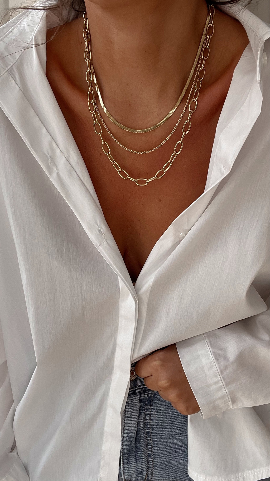 Eryn necklace - Golden