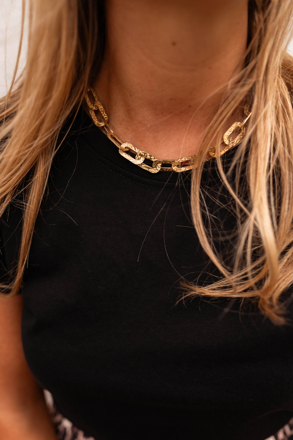 Isaé necklace - golden