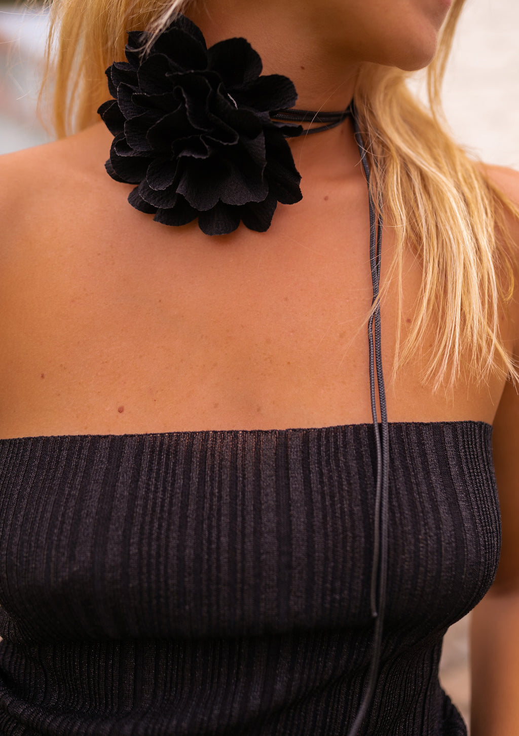 Jovana necklace - Black