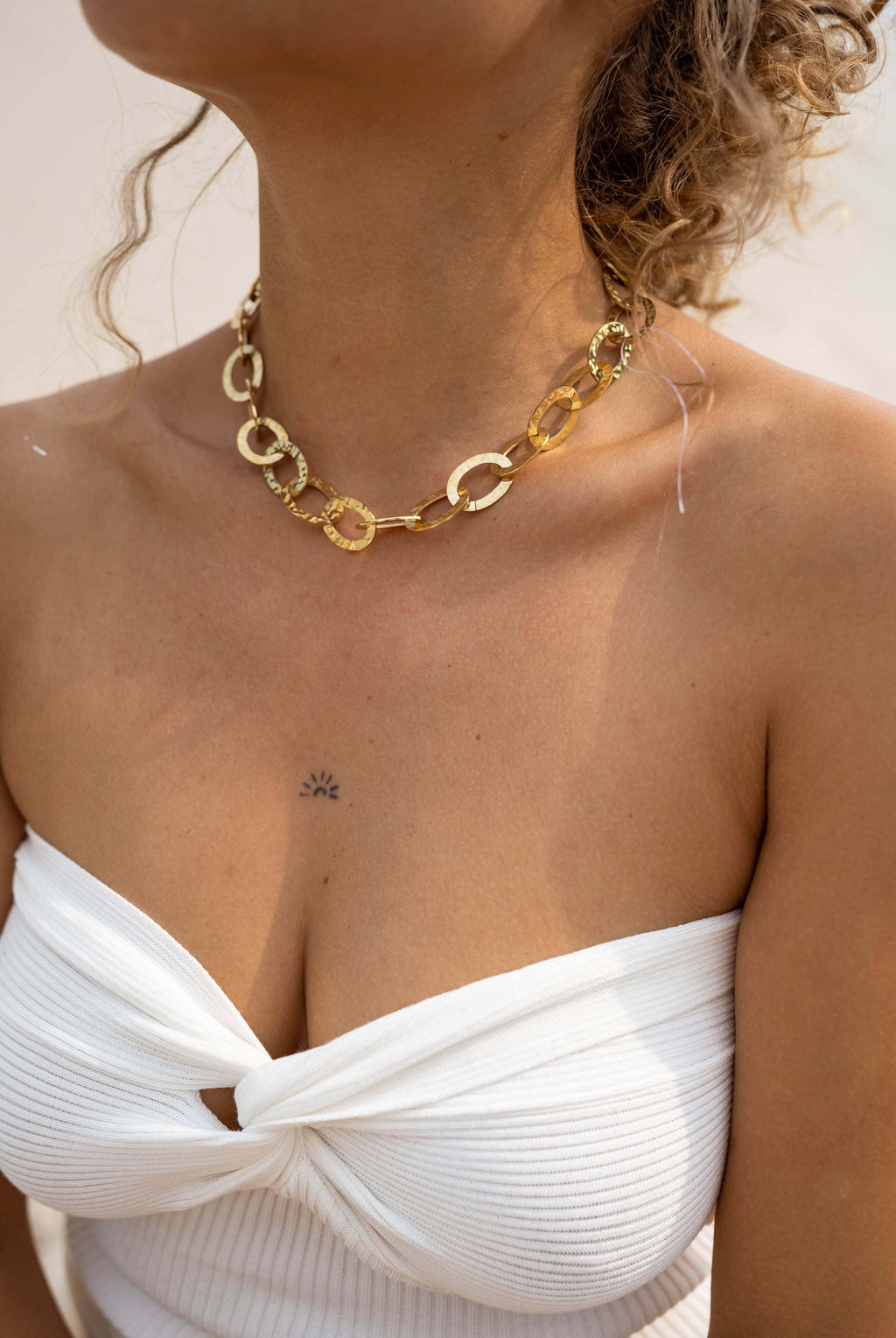 Lopus necklace - Golden