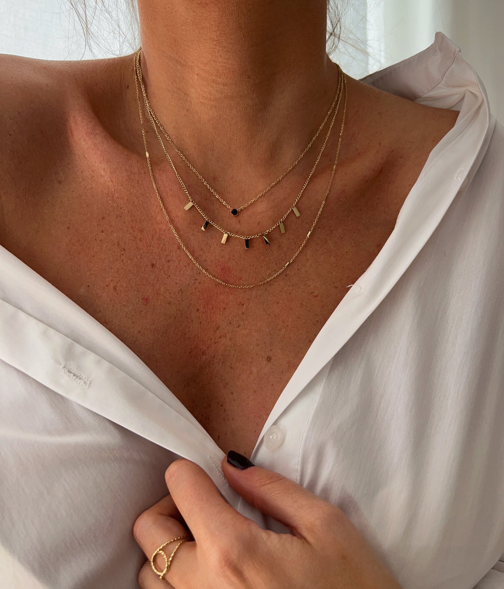 Collier Louve - doré