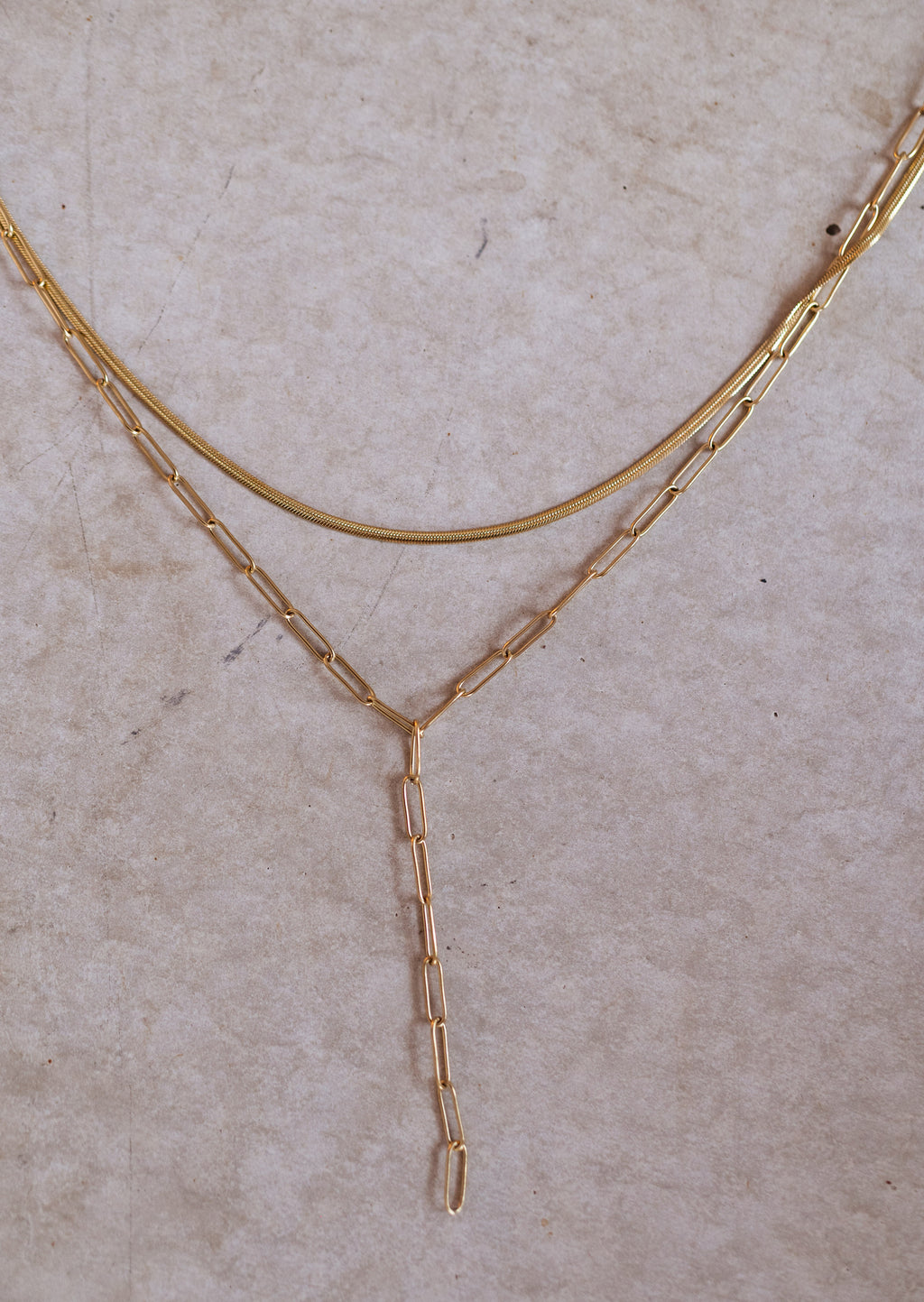 Orso necklace - Golden